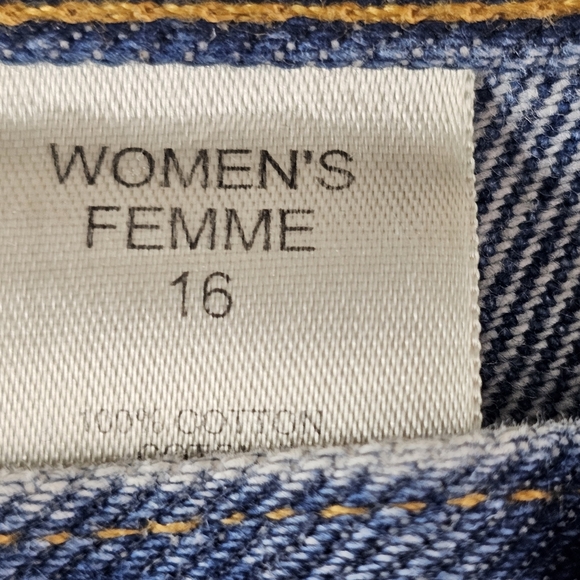 Eddie BauerJeans Women’s 16 Relaxed Fit Denim Jeans retro vintage 100% cotton - Picture 3 of 11